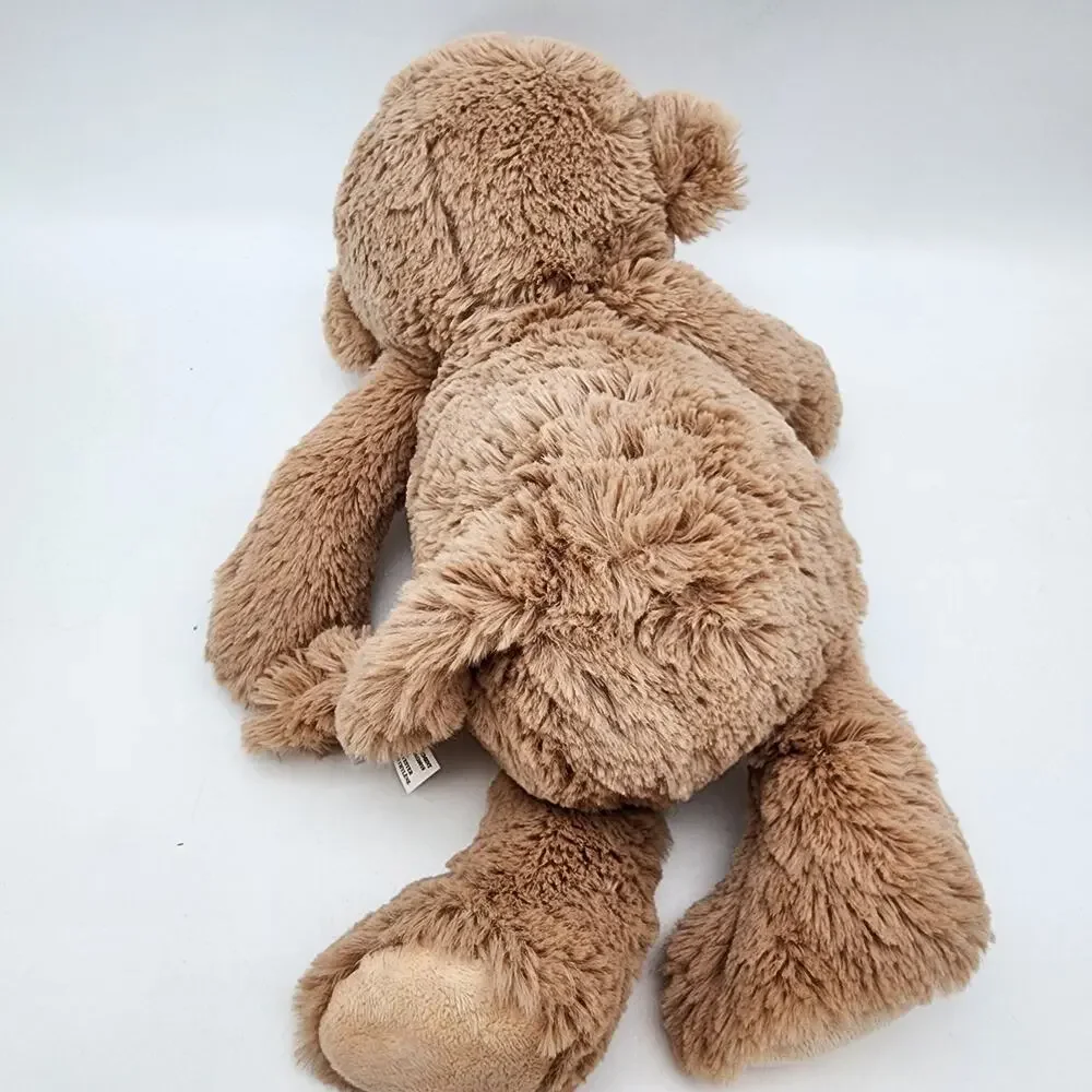Carters Fluffy Tan Monkey Plush Stuffed Animal Lovey 12